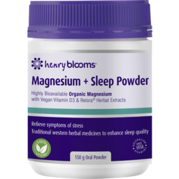 Photo of Henry Blooms Magnesium + Sleep Powder Oral Powder