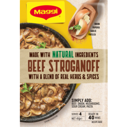 Photo of Maggi Beef Stroganoff Recipe Base 41g