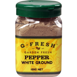 Photo of G Fresh Pepper White Ground