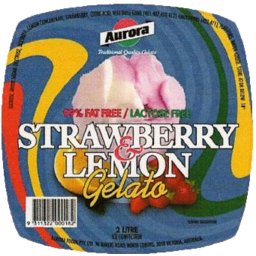 Photo of Aurora Strawberry And Lemon Gelato