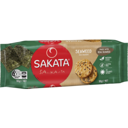 Photo of Sakata Rice Crackers Seaweed 90gm