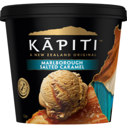 Photo of Kapiti Ice Cream Marlborough Salted Caramel 1l