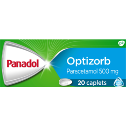 Photo of Panadol With Optizorb, Paracetamol Pain Relief Caplets 20 pack