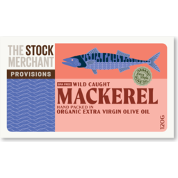 Photo of THE STOCK MERCHANT Mackerel In Evoo