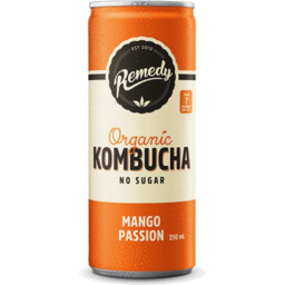 Photo of Remedy Kombucha Mango Passion 250ml