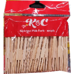 Photo of Korbond Bamboo Pick Fork 100 Pack