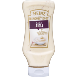 Photo of Heinz® [Seriously] Good™ Garlic Aioli 500ml 500ml