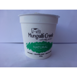 Photo of Mungalli Creek - Yoghurt - Natural - 160g