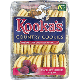 Photo of Kooka’s County Cookies Raspberry 500gm