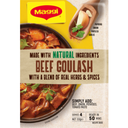 Photo of Maggi Beef Goulash Recipe Base 33g