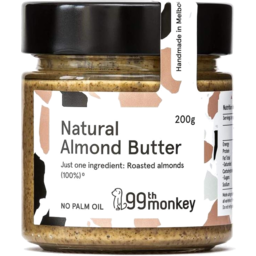 Photo of 99th Monkey Natural Almond Butter