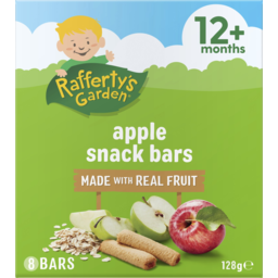 Photo of Raffertys Garden Apple Snack Bars 12+ Months 8 Pack