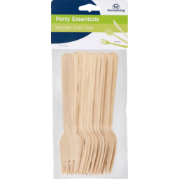 Photo of Homeliving Party Essentials Wooden Forks 12 Pack
