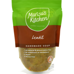 Photo of Marisa's Kitchen Soup Lentil 500ml