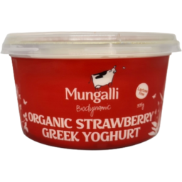 Photo of MUNGALLI CREEK Org Greek Strawberry & Cream Yoghurt