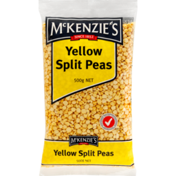 Photo of Mckenzie's Mckenzies Yellow Split Peas 500g