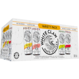 Photo of White Claw Seltzer Mixed Pack 10pk