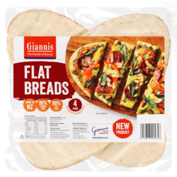 Photo of Giannis Flat Breads 4 Pack 