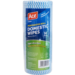 Photo of Ace Domestic Wipes Roll 50 Pack