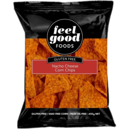 Photo of Feel Good Foods Organic Nacho Cheese Corn Chips 