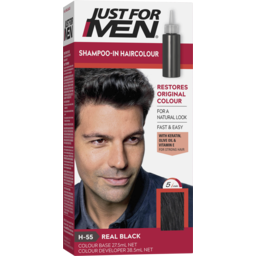 Photo of Just For Men Shampoo In Colour Natural Black 
