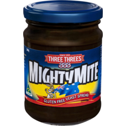 Photo of Three Threes Mightymite Gluten Free Yeast Spread 290gm