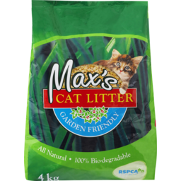 Photo of Maxs Cat Litter Garden Friendly 4kg