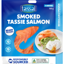 Photo of Tassal Smoked Tassie Salmon 150g