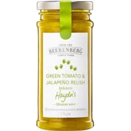Photo of Beerenberg Relish Green Tomato And Jalapeno 265gm