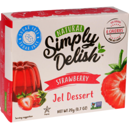 Photo of Simply Delish Strawberry Jel Dessert 20g