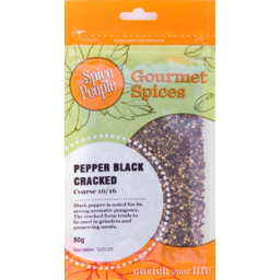 Photo of Spice People Cracked Black Pepper 50g