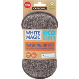 Photo of White Magic Charcoal Washing Up Pad Non Scratch For Scrubbing & Wiping Single Pack
