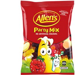 Photo of Allen's Party Mix Lollies Bag 190g 190g