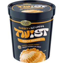 Photo of Golden North Sorbet & Ice Cream Twist Coco Mango