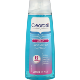 Photo of Clearasil Ultra Rapid Action Gel Wash 200ml 200ml