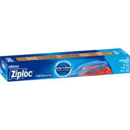 Photo of Ziploc® Freezer Bags Large Resealable Food Storage 14 Pack 14.0x1