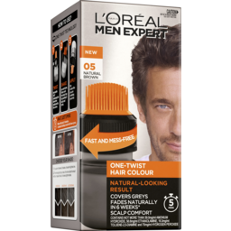 Photo of L'oréal Paris Men Expert One-Twist Hair Colour 05 Natural Brown