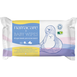 Photo of Natracare Baby Wipes 50 Pack