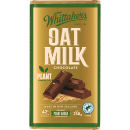 Photo of Whittaker's Oat Milk Chocolate 250g Block 250g