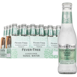 Photo of Fever Tree Elderflower Tonic Water 24x200ml