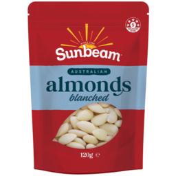 Photo of Sunbeam Australian Almonds Blanched 120gm