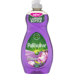 Photo of Palmolive Ultra Strength Concentrate Antibacterial Dishwashing Liquid, 500ml, Peony And Berries 500ml