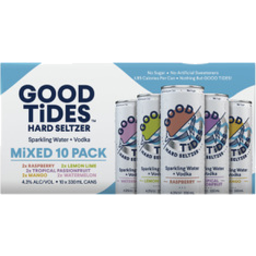Photo of Good Tides Seltzer Mix 10pk 330ml
