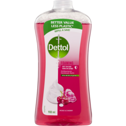 Photo of Dettol Foaming Handwash Rose & Cherry Refill 900ml