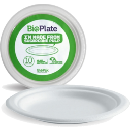Photo of Bioplate Round 10" 10pk