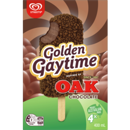 Photo of Streets Golden Gaytime Oak Chocolate Ice Cream 4 Pack 400ml