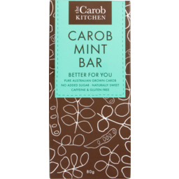 Photo of The Carob Kitchen Carob Mint Bar 80g