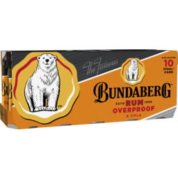 Photo of Bundaberg OP Rum & Cola Cans