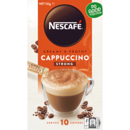 Photo of Nescafe Coffee Mixes Cappuccino Strong 10pk 132g