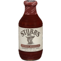 Photo of Stubb's Smokey Mesquite BBQ Sauce 510gm